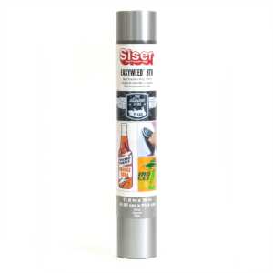 Easyweed HTV Heat Transfer Vinyl, 36", Silver