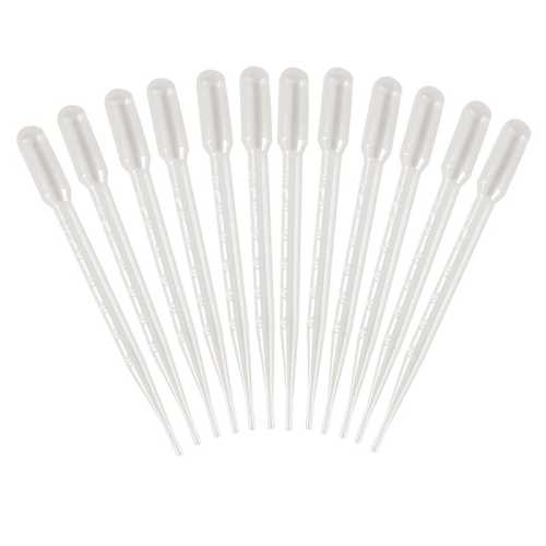 Plastic Pipettes, Pack of 12