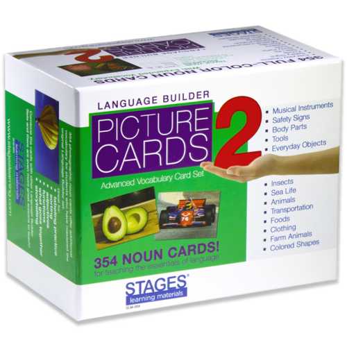 Language Builder&reg; Picture Cards, Nouns Set 2