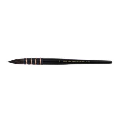 Silver Atelier&trade; Squirrel Blend Quill Brush, Short Handle, Size 60