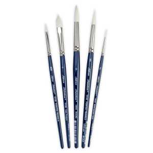 Bristlon Triangle Cats Tongue Brushes, Set of 5