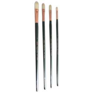 Grand Prix Even Filberts, 4 Brushes