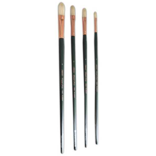 Grand Prix Even Filberts, 4 Brushes