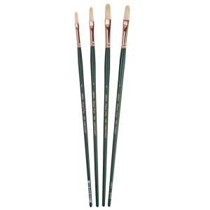 Grand Prix Long Filberts, 4 Brushes