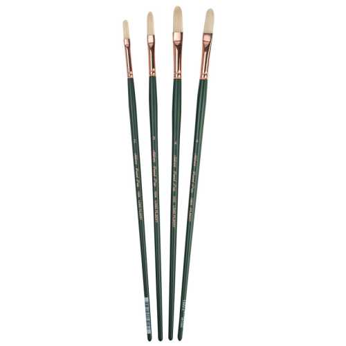 Grand Prix Long Filberts, 4 Brushes