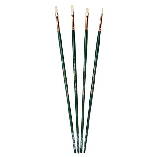 Grand Prix Size 2 Variety, 4 Brushes