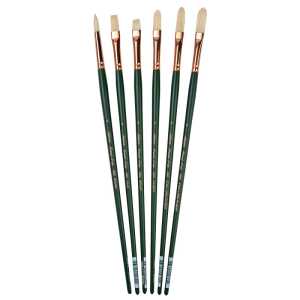 Grand Prix Size 4 Variety Set, 6 Brushes
