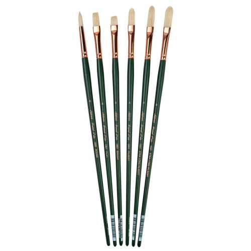 Grand Prix Size 4 Variety Set, 6 Brushes