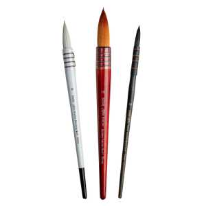 Atelier Quills Rounds, 3 Brushes