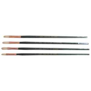 Grand Prix Large Multilength Filberts, 4 Brushes