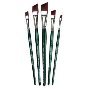 Ruby Satin Angles, 5 Brushes