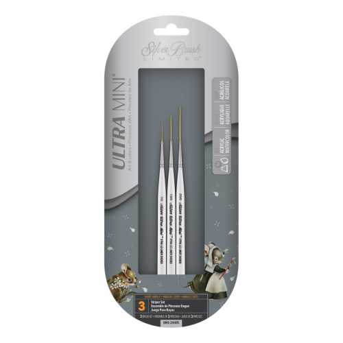 Ultra Mini&reg; Striper, 3 Brushes