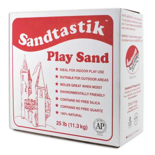 Sparkling White Play Sand, 25 lb (11.3 kg)