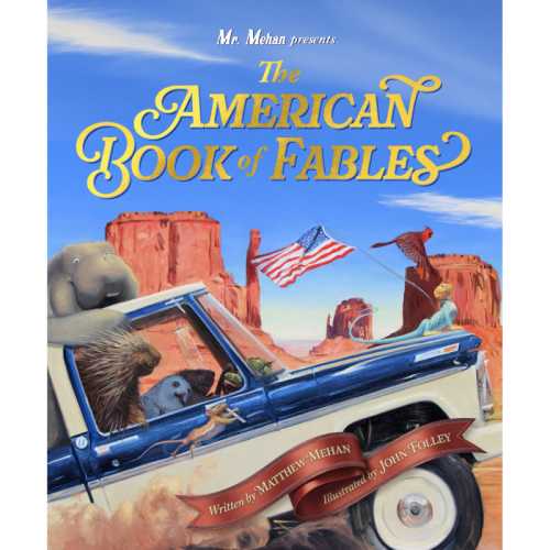 The American Book of Fables, Children's Book, 396 pg