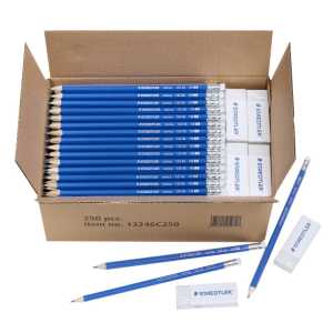 Norcia pencils + 20 erasers, carton 250