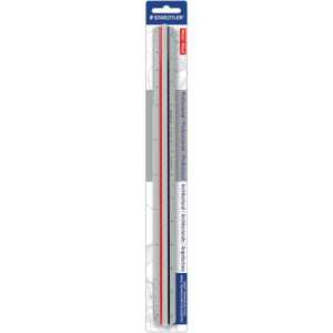 Professional Architectural Triangular Scale Ruler, 12 in, Metal