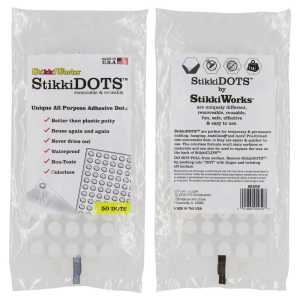 StikkiDOTS&trade;, Adhesive Dots, Pack of 50