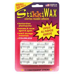 StikkiWAX&trade; Adhesive Bars/Sticks, Pack of 12