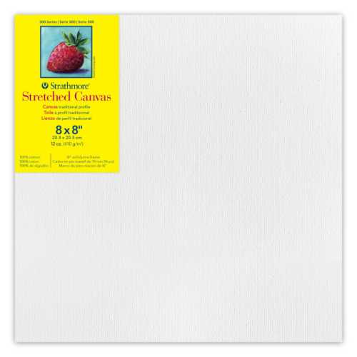 300 Series Traditional Stretched Canvas, 8x8 inch