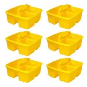 Small Caddy, Yellow, Pack of 6