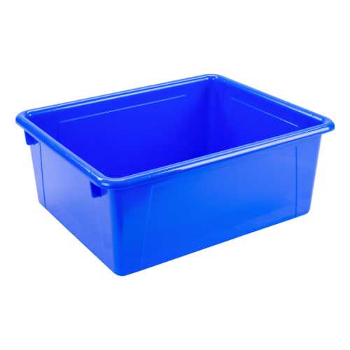 Deep Storage Tray, Blue