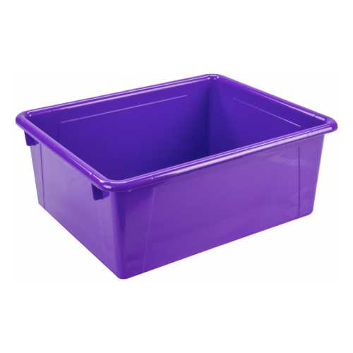 Deep Storage Tray, Purple