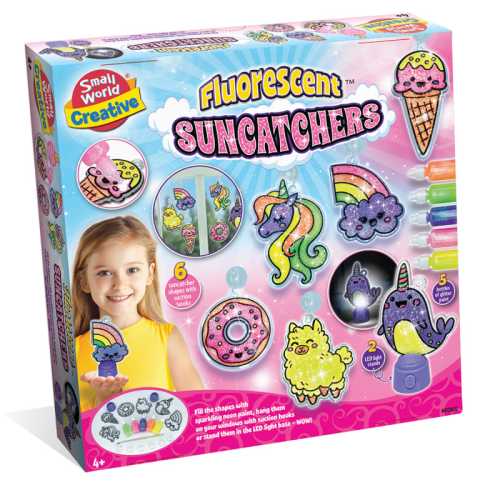 Fluorescent Suncatchers