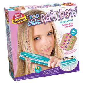Top Chic Rainbow Hair Art