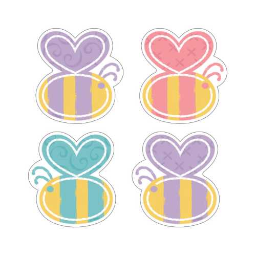Garden Bees Mini Accents Variety Pack, 36 Count