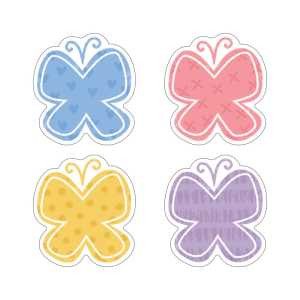 Garden Butterflies Mini Accents Variety Pack, 36 Count