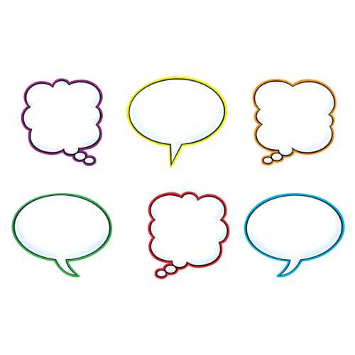 Speech Balloons Classic Accents&reg; Variety Pack, 36 ct