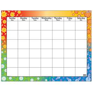 Four Seasons Wipe-Off&reg; Calendar, Monthly