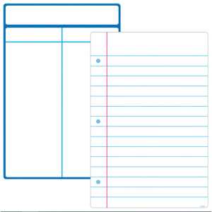 Note Sheets Wipe-Off Learning Set