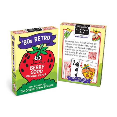 80's Retro Playing Cards