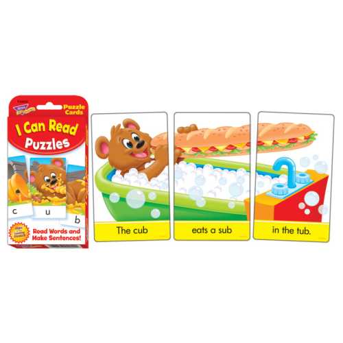 I Can Read Puzzles Challenge Cards&reg;