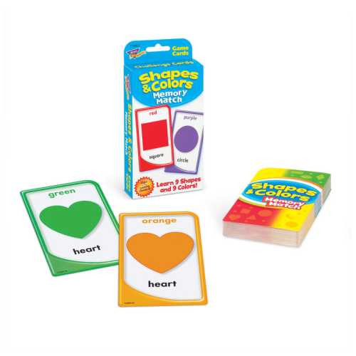 Shapes & Colors Memory Match Challenge Cards&reg;