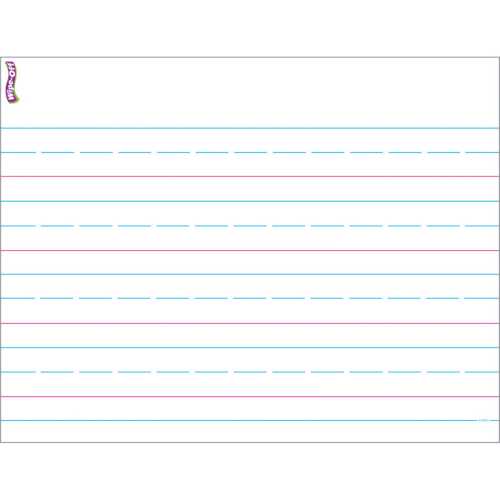 Handwriting Paper Wipe-Off&reg; Chart, 17