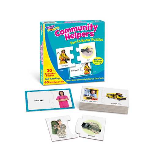 Community Helpers Fun-to-Know&reg; Puzzles