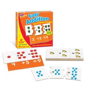 Easy Addition Fun-to-Know&reg; Puzzles
