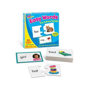 Easy Words Fun-to-Know&reg; Puzzles