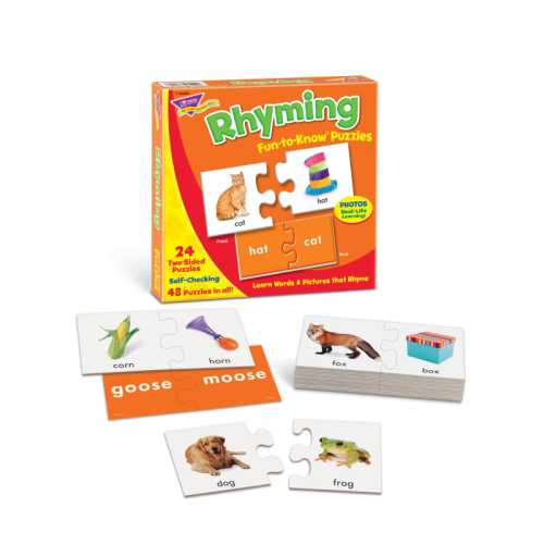 Rhyming Fun-to-Know&reg; Puzzles