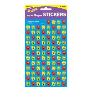Happy Apples superShapes Stickers, 800 ct