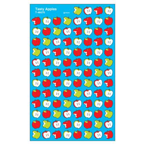 Tasty Apples superShapes Stickers, 800 ct