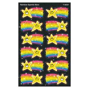 Rainbow Stars Sparkle Stickers&reg;, Pack of 24