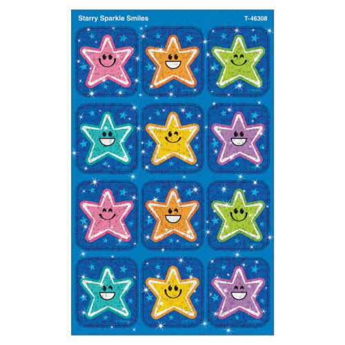 Starry Smiles Sparkle Stickers&reg;, Pack of 24