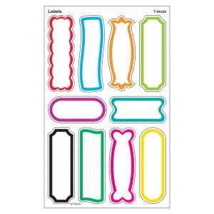 Labels superShapes Stickers-Large, 80 ct