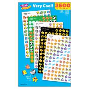 Very Cool! superShapes Stickers Variety Pack, 2500 ct
