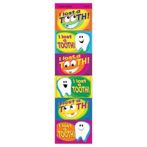 I Lost a Tooth Large Applause STICKERS&reg;, 30 ct.