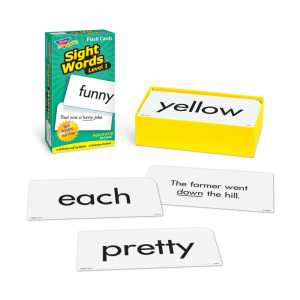 Sight Words &ndash; Level 1 Skill Drill Flash Cards