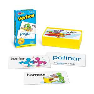 Verbos (Spanish Action Words) Skill Drill Flash Cards
